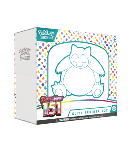 Pokemon Scarlet & Violet 151 Snorlax Elite Trainer Box