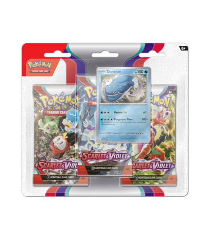 Pokemon Scarlet & Violet 3-Booster Blister Dondozo