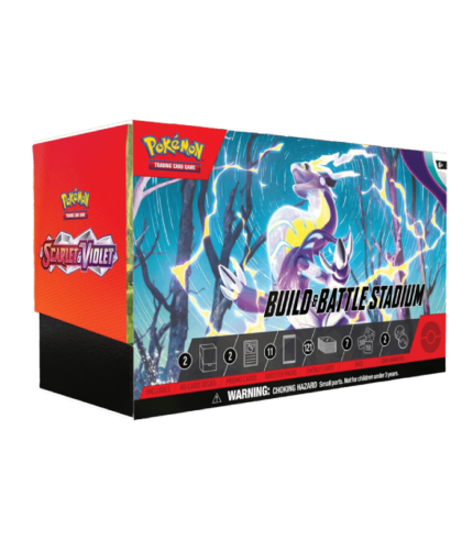 Pokemon Scarlet & Violet Build&Battle Stadium Box