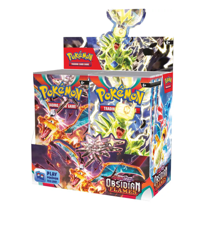 Pokemon Scarlet & Violet Obsidian Flames Booster Box