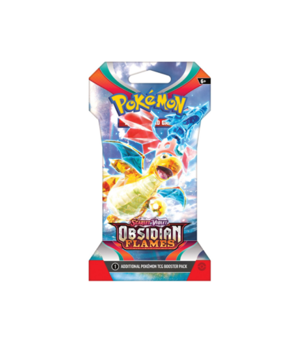 Pokemon Scarlet & Violet Obsidian Flames Sleeved Booster Pack